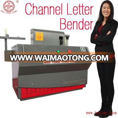 BYT-23 Desktop small size mini Aluminum Channel letter bending machine